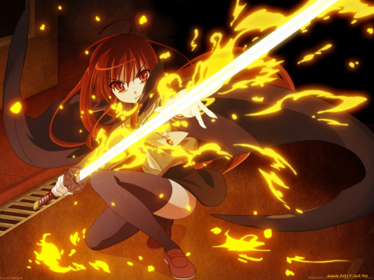 , shakugan, no, shana